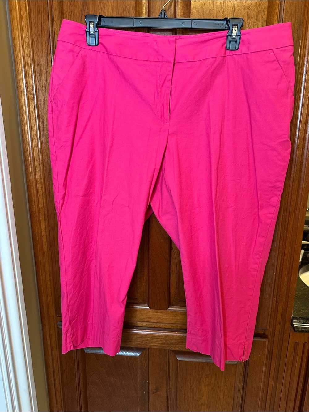 Rafaella Hot Pink Stretch Waistband Pants